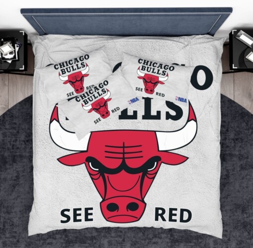 Chicago Bulls Custom Bedding Set 1