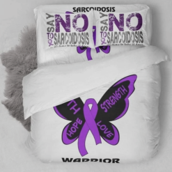 Sarcoidosis Warrior Bedding Set