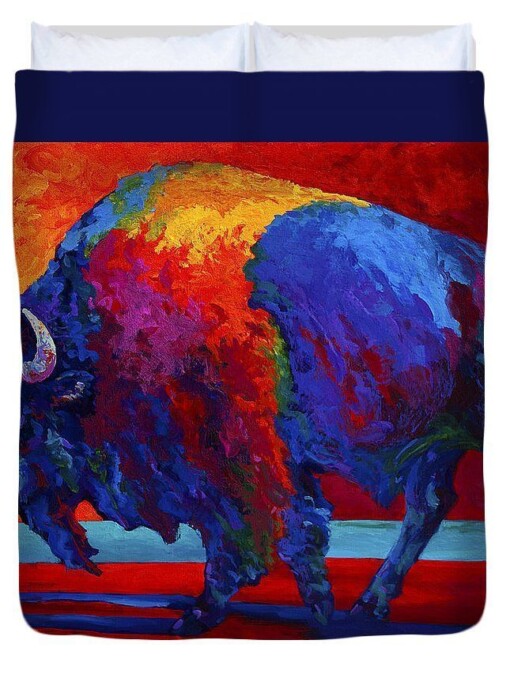 Abstract Bison Bedroom Duvet Cover Bedding Sets