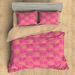 Gucci Logo 23 Duvet Cover Bedding Set