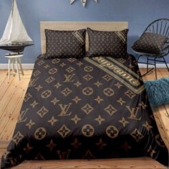 Lv 06 Bedding Sets Duvet Cover Bedroom Luxury Brand Bedding