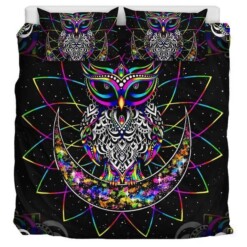 Colourful Owl - Bedding Set