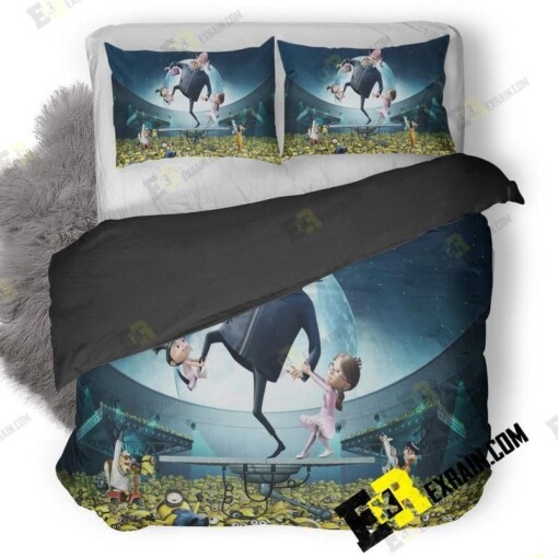 Minions Family Bedroom Duvet Cover Bedding Sets