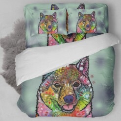 Shiba Inu Bedding Set