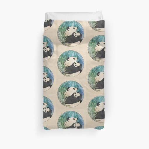 Panda Love Bedroom Duvet Cover Bedding Sets