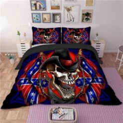 Cowboy Sugar Skull Bedding Set