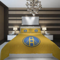 Golden State Warriors Basketball Customize Custom Bedding Set