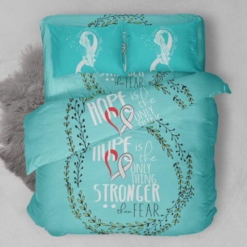 Lung Cancer Bedding Set