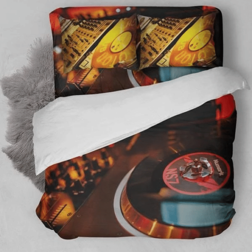 Dj Desk Artwork C Bedding Set Hgm5659