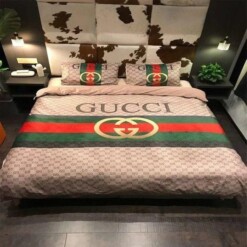 Gucci Logo 19 Duvet Cover Bedding Set