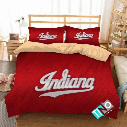 Ncaa Indiana Hoosiers 2 Logo N 3d Personalized Sets Duvet Cover Bedroom Set Bedset Bedlinen