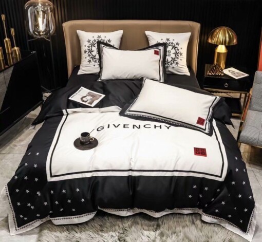 Luxury Givenchy Luxury Brand Type 05 Bedding Sets Duvet Cover Bedroom Sets