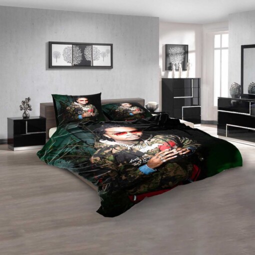 Famous Rapper Lil Keed D Bedding Sets
