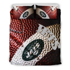 Rugby Superior Comfortable New York Jets 3D Customize Bedding Set Duvet Cover Bedroom Set 1
