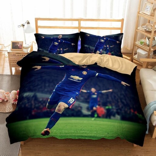 Stereo Bedding England Football World Cup Bedding Set / Duvet Cover Wayne Rooney