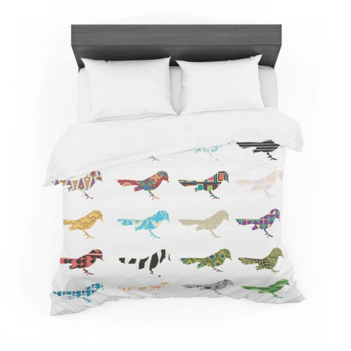 Birds Featherweight Bedroom Duvet Cover Bedding Sets