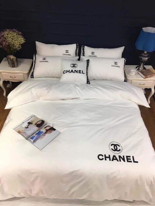 Chanel Logo Custom 3d Customized Bedding Sets Duvet Cover