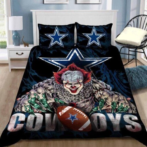 Dallas Cowboys Bedding Set Sleepy Halloween and Christmas Sale