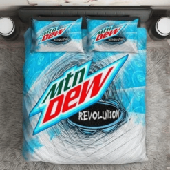 Mountain Dew White Skyblue 1 Bedding Sets Duvet Cover