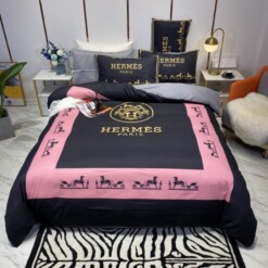 Hermes Paris Luxury Brand Type 18 Bedding Sets Duvet Cover Bedroom Sets