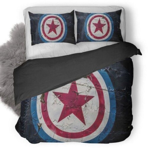 Captain America Duvet Cover Bedding Set