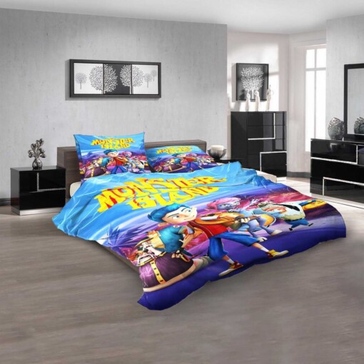 Movie Monster Island D Bedding Sets