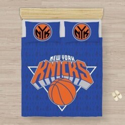 New York Knicks 3D Customize Bedding Set Duvet Cover Bedroom Set