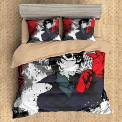 3D Customize Persona 5 Bedding Set Duvet Cover Set  3