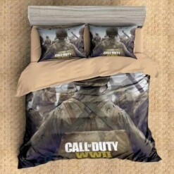 Call Of Duty Wwii 2 Duvet Cover Bedding Set
