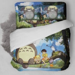 Studio Ghibli Landscape Bedding Set