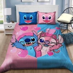 Lilo And Stitch B170851 Bedding Set Sleepy Halloweenand Christmas Sale