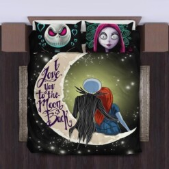 Jack Skellington And Sally Bedding Set