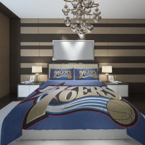 Philadelphia 76ers 3 Basketball Customize Custom Bedding Set