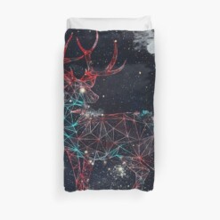 Celestial Deer Bedroom Duvet Cover Bedding Sets