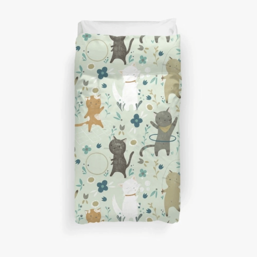 Cat'S Playground Bedroom Duvet Cover Bedding Sets