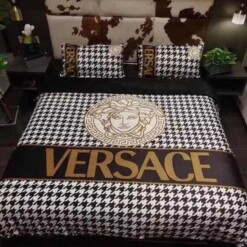 Versace Medusa Logo Custom 3d Customized Bedding Sets Duvet Cover