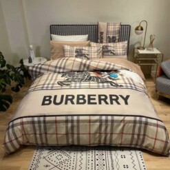 Burberry London Luxury Brand Type 05 Bedding Sets Duvet Cover Bedroom Sets