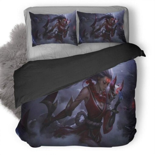 League Of Legends Diana 1 Duvet Cover Bedding Set