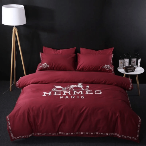 Hermes Paris Luxury Brand Type 78 Bedding Sets Duvet Cover Bedroom Sets