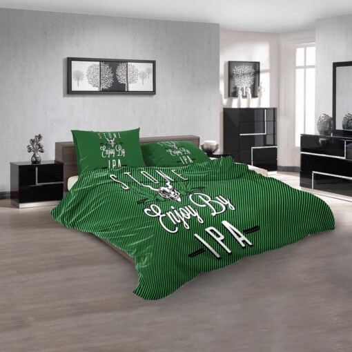 Beer Brand Stone Ipa 1N Bedding Sets