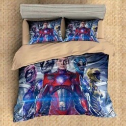 Power Rangers 1 Duvet Cover Bedding Set Ta0307