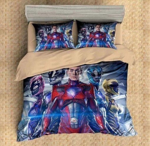 Power Rangers 1 Duvet Cover Bedding Set Ta0307