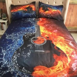 Guitar Music Bedding Set