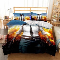 3D Bedding Game Pubg Printed Bedding Sets Duvet Cover Set