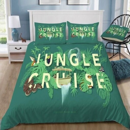 Disney Jungle Cruise Duvet Cover Bedding Set