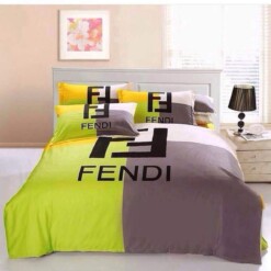 Fendi Custom Bedding Set Duvet Cover 2