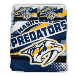 Colorful Shine Amazing Nashville Predators 3D Customized Bedding Sets