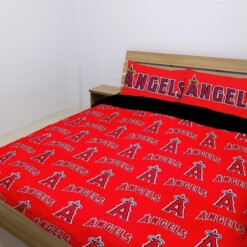 Los Angeles Angels Of Anaheim Custom Bedding Set