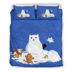 Snow Cat Bedding Set