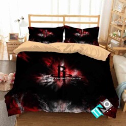 Nba Houston Rockets 3 Logo 3d Personalized Sets Duvet Cover Bedroom Set Bedset Bedlinen N